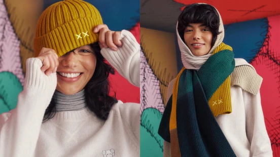 Uniqlo x KAWS冬季聯名太Q了：XX眼毛帽、圍巾、手套必收…開賣日快筆記！