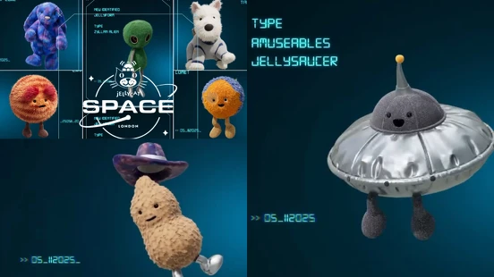 Jellycat Space首爾快閃店預約方式?太空系列玩偶降臨聖水洞,地址時間一次看