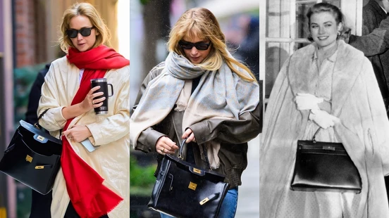 珍妮佛勞倫斯手上的愛馬仕不一般！復古Kelly Monaco包款，稀有又難買！