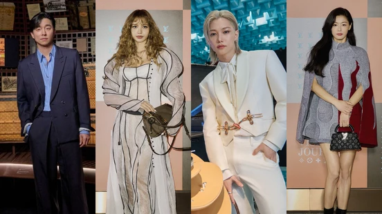 韓星齊聚路易威登首爾站！Lisa、孔劉、Felix、 j-hope同框亮相LV The Place Seoul造型一次看