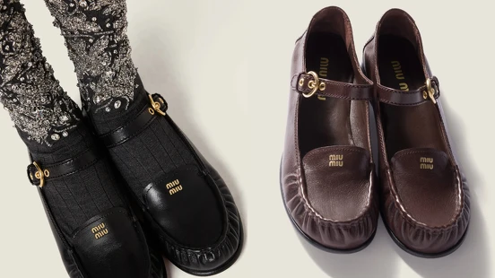 【隱藏美鞋】是樂福鞋還是瑪莉珍？Miu Miu這雙混血新款讓你可以全都要！時髦書卷風社群燒翻了
