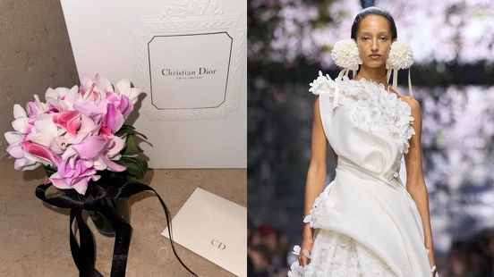 從一束仙客來開始：Jonathan Anderson 為 Dior 開啟高級訂製新篇章