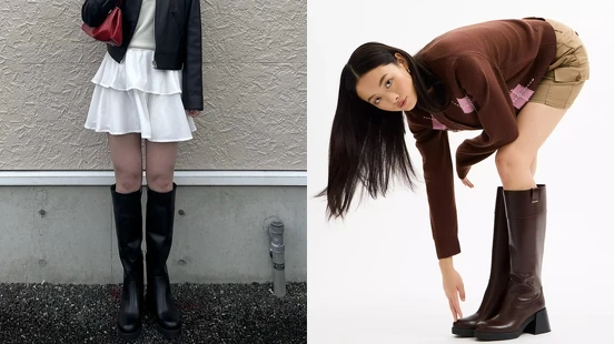 Coach這雙高跟長靴爆紅，不僅能增高修飾價格還超佛！日妞實測走兩萬步也沒問題