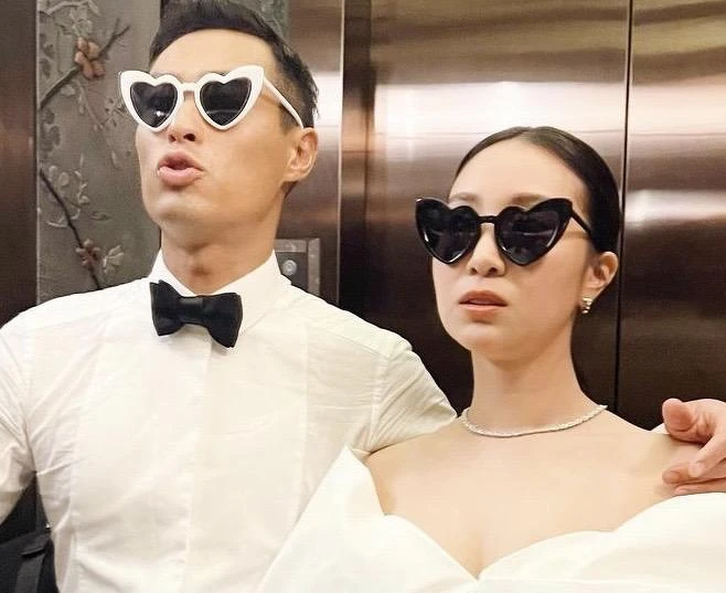 楊祐寧與老婆Melinda 楊祐寧與老婆Melinda