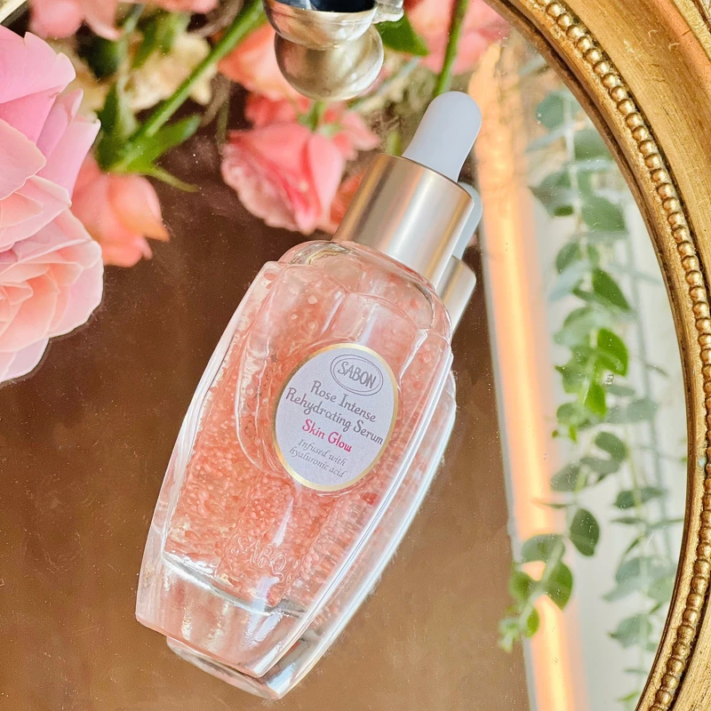 SABON大馬士革玫瑰有機光燦精華液50ml，NT3,780
