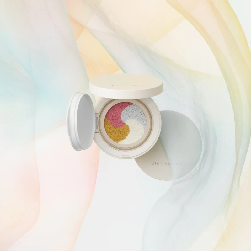 POLA花樣年華柔光幻彩氣墊粉形象圖。