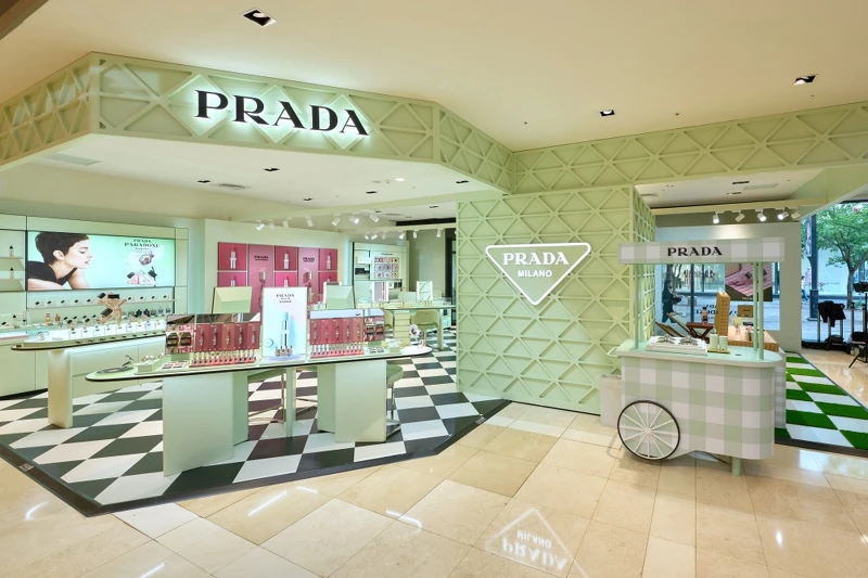 PRADA Beauty Picnic莫測幻香、花境春遊活動現場照。 PRADA Beauty Picnic莫測幻香、花境春遊活動現場照。