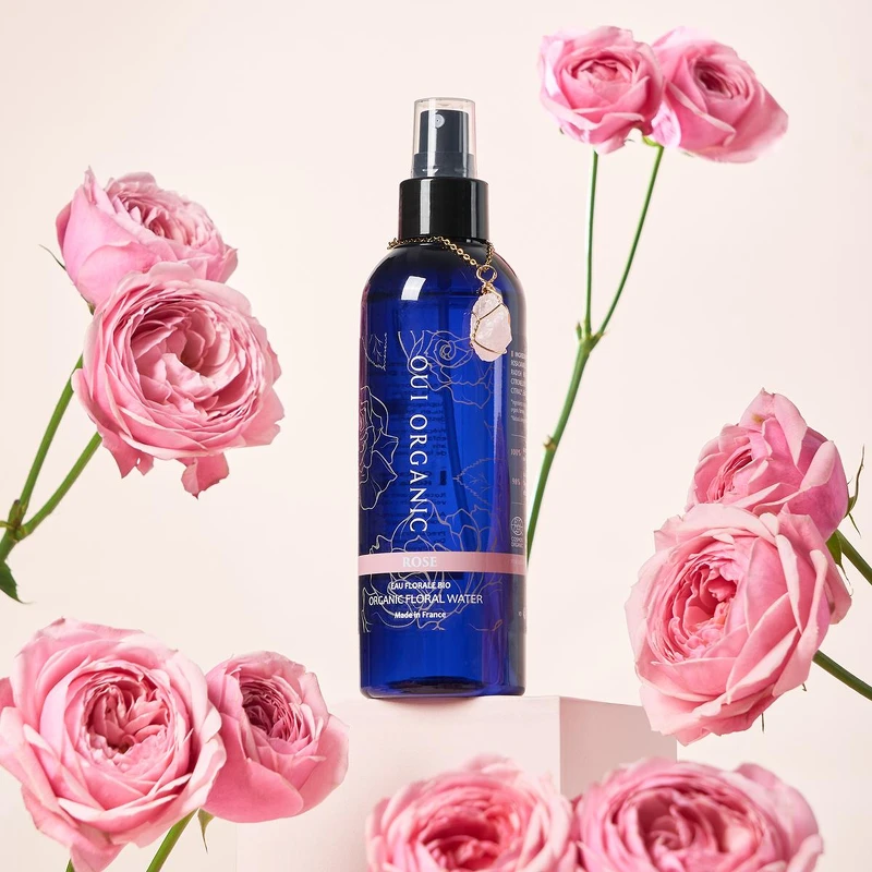 Oui Organic玫瑰療癒花水-能量粉水晶200ml,NT1,090 Oui Organic玫瑰療癒花水-能量粉水晶200ml,NT1,090