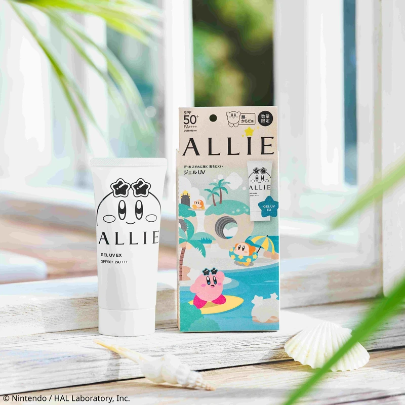 ALLIE持采UV高效防曬水凝乳EXP限定設計K星之卡比聯名限定款80g,NT850 ALLIE持采UV高效防曬水凝乳EXP限定設計K星之卡比聯名限定款80g,NT850