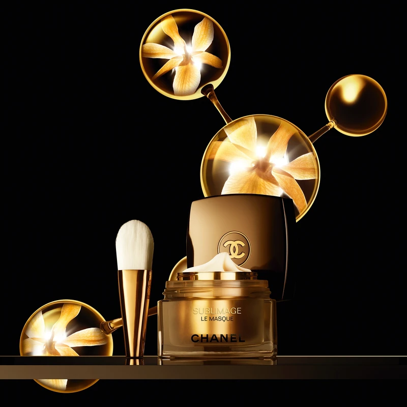 香奈兒奢華金燦賦活面膜，NT9,500、奢華金燦賦活面膜填充瓶NT8,080