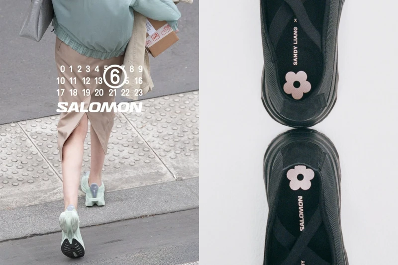 时尚人士穿搭 Salomon 鞋款的街拍风格