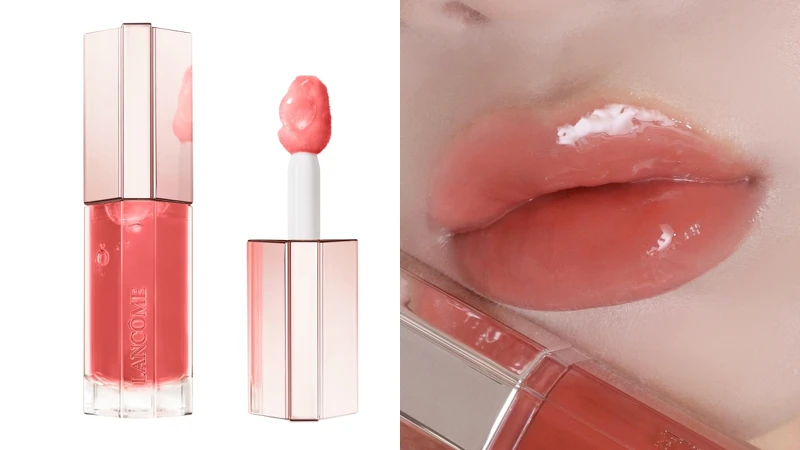 蘭蔻唯我精華果凍唇蜜(#27糖漬蜜桃)，NT1,150