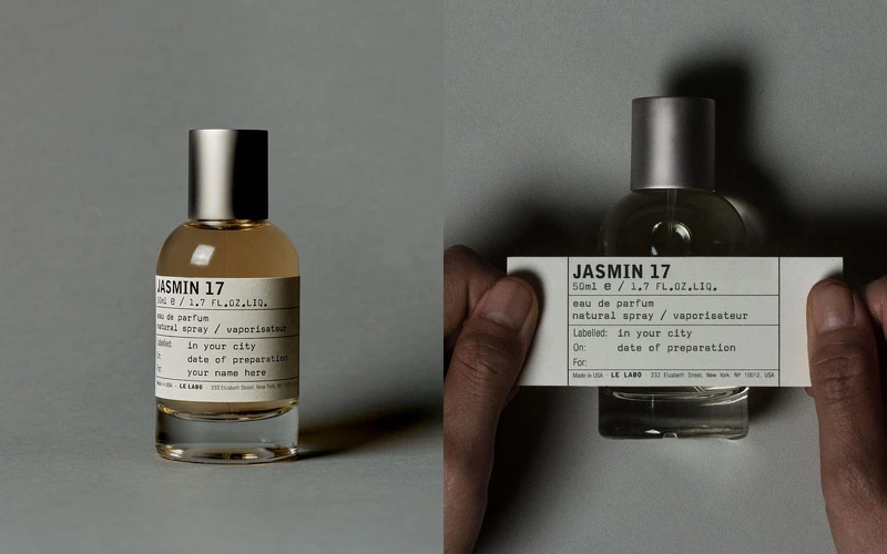 Le Labo Jasmin 17 ，15/50/100ml，NT 3,250 /7,450 /10,650。