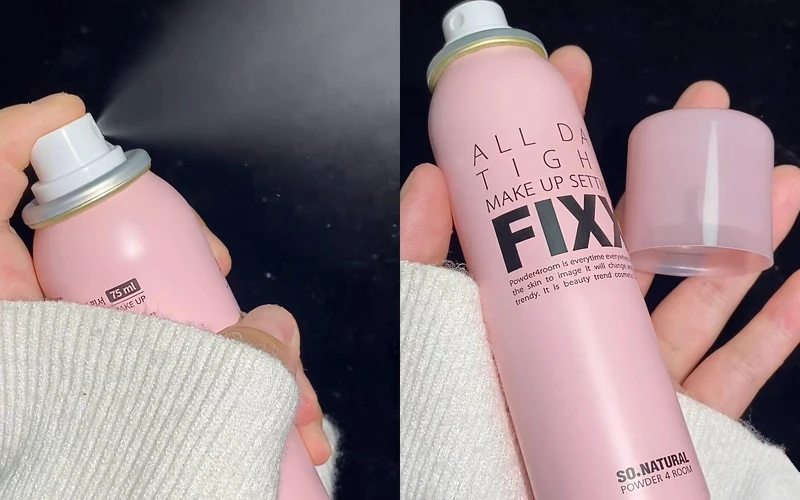 Fixx定妝噴霧 粉色經典款,75ml NT699 Fixx定妝噴霧 粉色經典款,75ml NT699