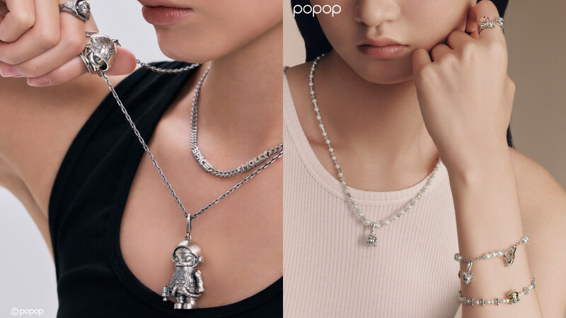 泡泡瑪特開設獨立珠寶品牌popop,Photo/Weibo@泡泡瑪特Popmart 泡泡瑪特開設獨立珠寶品牌popop,Photo/Weibo@泡泡瑪特Popmart