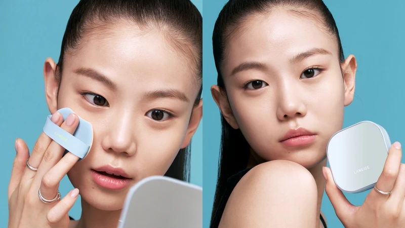 LANEIGE蘭芝NEO雙效持妝輕霧光氣墊 SPF42/PA++(共4色)一盒雙蕊，NT1,550。補充蕊NT830。