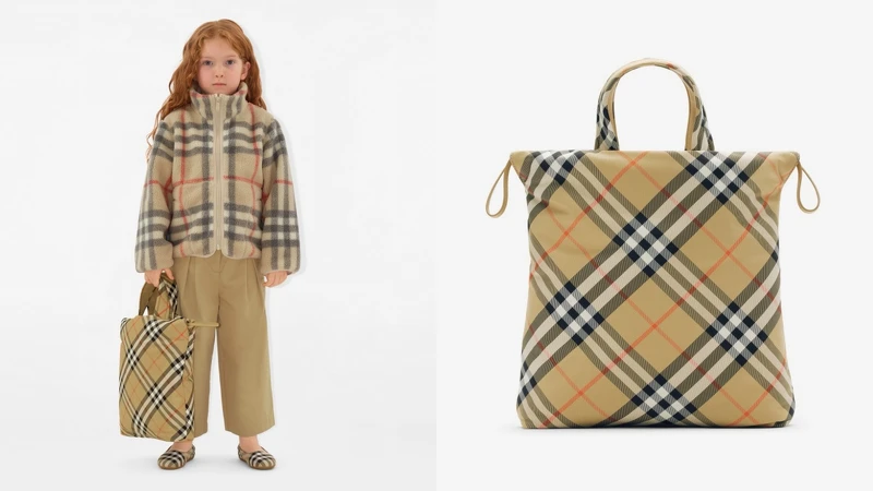 格紋托特包 NT. 20,900 格紋托特包 NT. 20,900