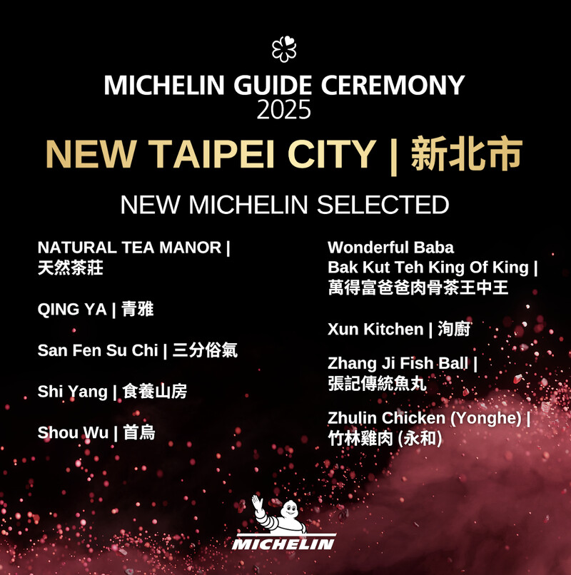 米其林指南入選餐廳-新北市