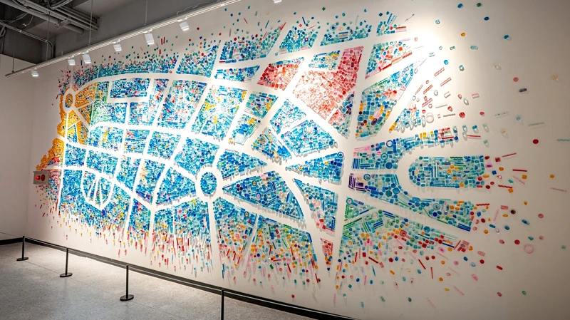 新光三越台南小北門店空間藝術展：蘇子涵 《府城流影》