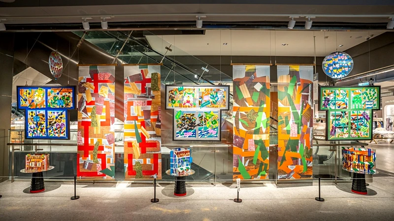 新光三越台南小北門店空間藝術展：吳芊頤《萬祝小北門》