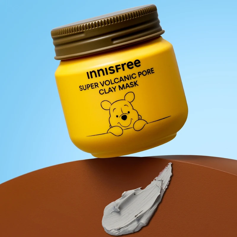 innisfree超級火山泥毛孔潔淨面膜(小熊維尼限定版)100ml,NT520 innisfree超級火山泥毛孔潔淨面膜(小熊維尼限定版)100ml,NT520