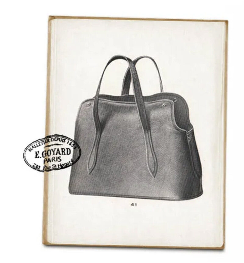 這是Goyard經典的Saint Louis寵物包。 這是Goyard經典的Saint Louis寵物包。