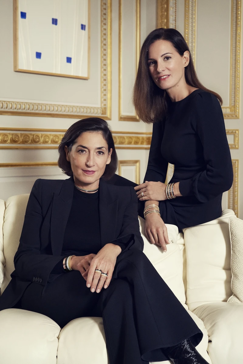 Boucheron 寶詩龍 Hélène Poulit-Duquesne 與創意總監 Claire Choisne 