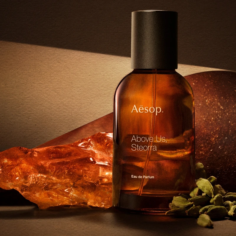 Aesop蒼穹之上．引香水情境圖。