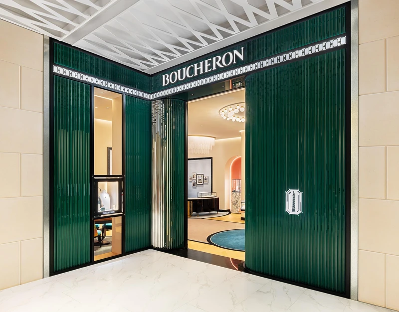 寶詩龍Boucheron全新精品店選址臺北東區新光三越Diamond Towers：店鋪承襲巴黎芳登廣場26號的歷史總店