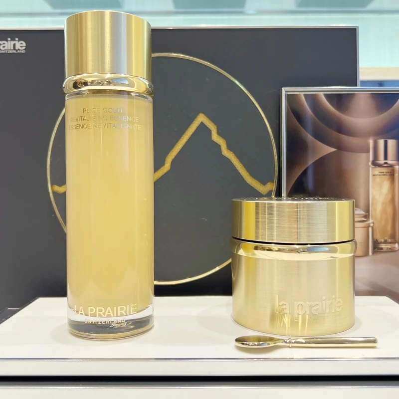 La Prairie極緻金燦金露130ml,NT17,050與極緻金燦乳霜50ml,NT31,550 La Prairie極緻金燦金露130ml,NT17,050與極緻金燦乳霜50ml,NT31,550