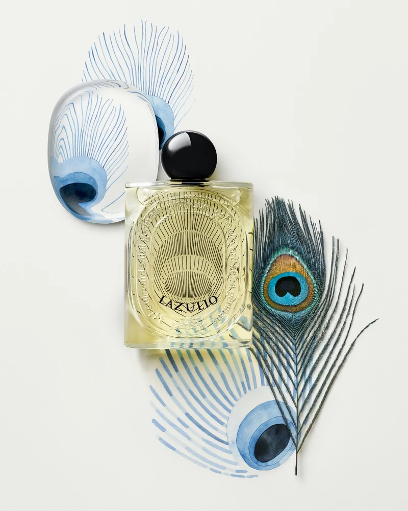 Diptyque青黛琉璃淡香精LAZULIO形象圖。 Diptyque青黛琉璃淡香精LAZULIO形象圖。