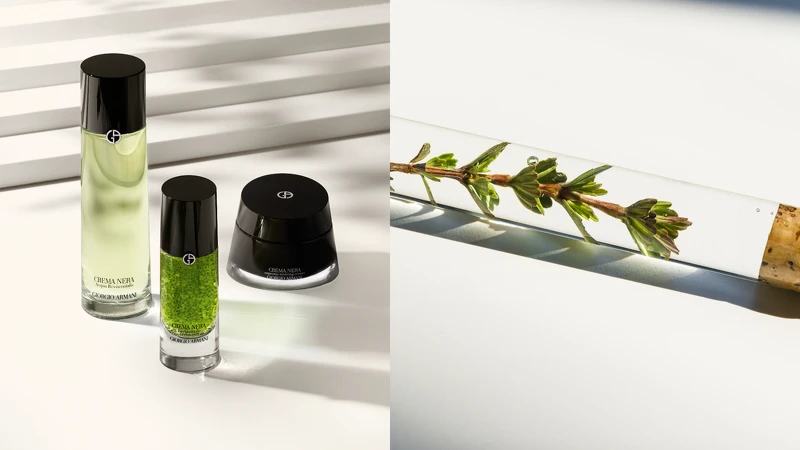 圖片來源：Armani Beauty｜亞曼尼頂級黑曜岩保養系列