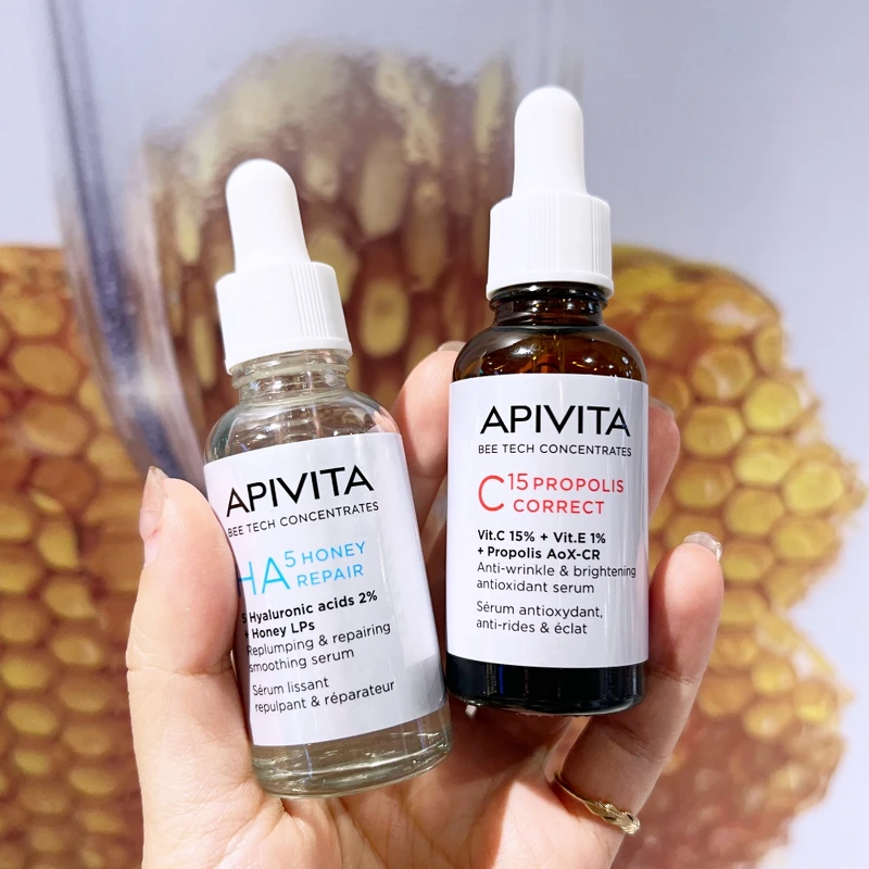 APIVITA的BEE TECH蜂能系列精華目前有兩款。 APIVITA的BEE TECH蜂能系列精華目前有兩款。