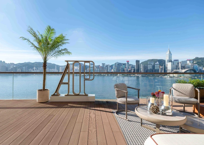 香港AP House K11 Musea 新翼空間：室外露台