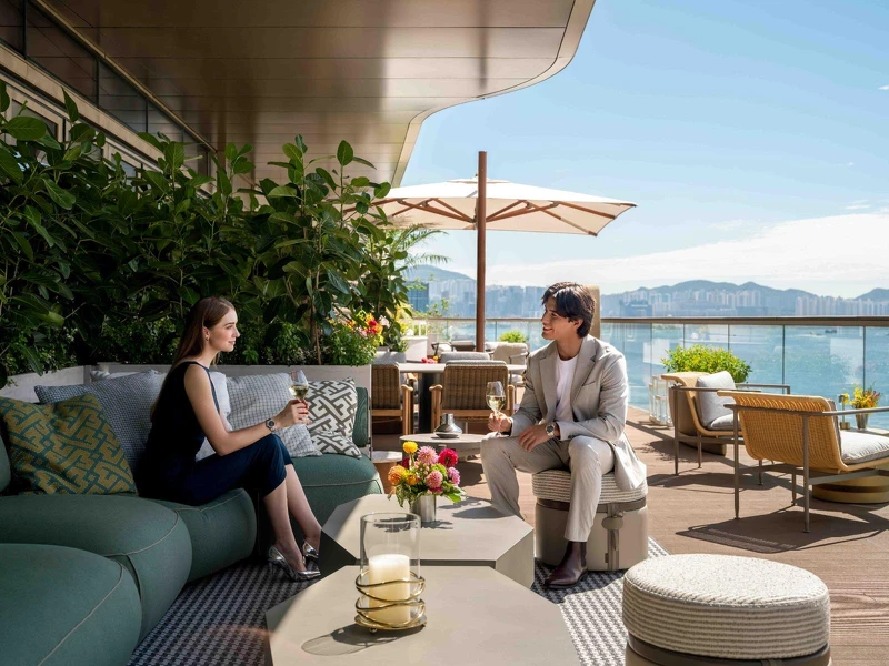 香港AP House K11 Musea 新翼空間：室外露台