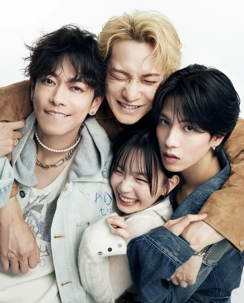 由佐藤健、志尊淳、町田啟太、宮崎優為戲組成的樂團TENBLANK，受到許多觀眾的喜愛。