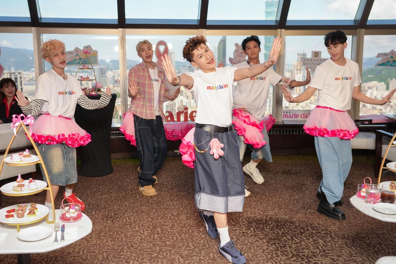 新生代偶像VERA出席粉紅公益下午茶活動。