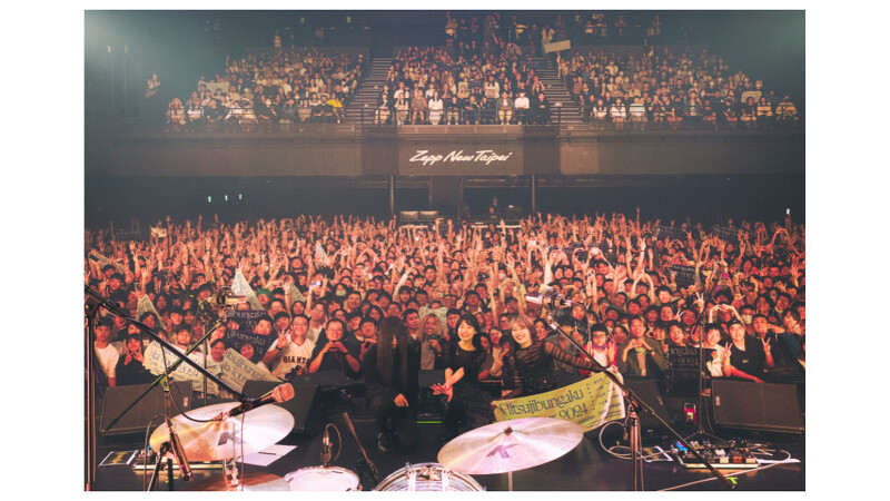 羊文学去年舉辦首次亞洲巡演,來到 Zepp New Taipei 演出,吸引大批樂迷朝聖。 羊文学去年舉辦首次亞洲巡演,來到 Zepp New Taipei 演出,吸引大批樂迷朝聖。