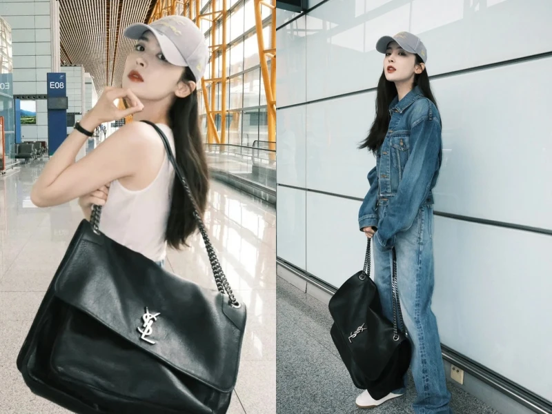 NIKI粒面小羊皮大型手袋 NT124,700 NIKI粒面小羊皮大型手袋 NT124,700