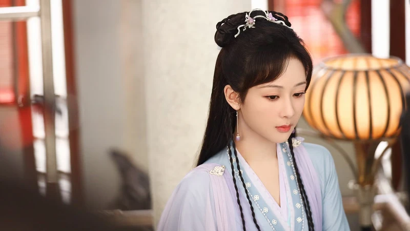 楊紫《沈香如屑》劇照,楊紫、任嘉倫相繼約滿離開歡瑞世紀。 楊紫《沈香如屑》劇照,楊紫、任嘉倫相繼約滿離開歡瑞世紀。