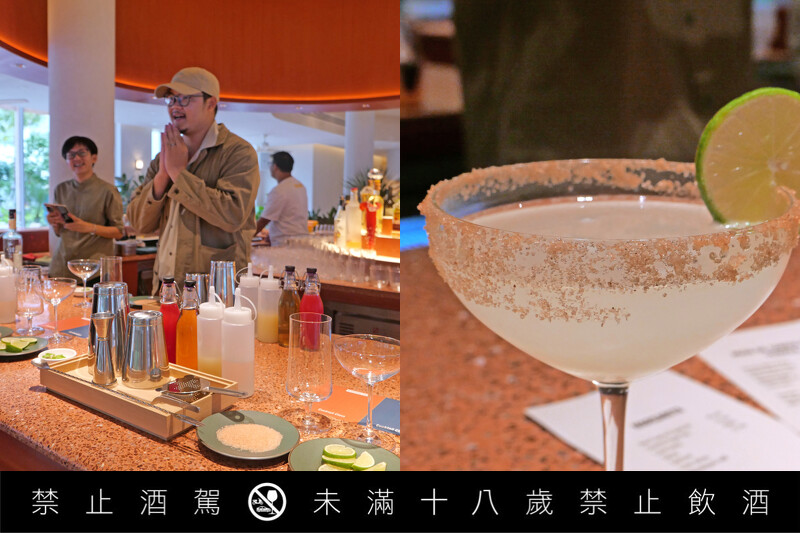 餐廳策劃了調酒 DIY 活動。 餐廳策劃了調酒 DIY 活動。