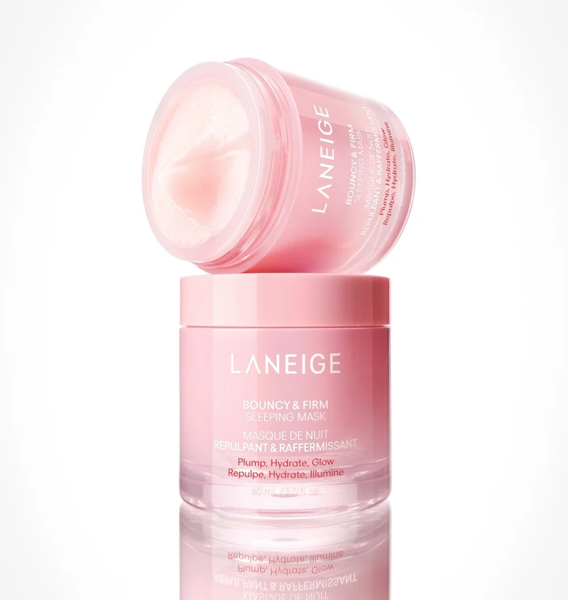 LANEIGE蘭芝粉澎潤睡美人晚安面膜60ml，NT1,250