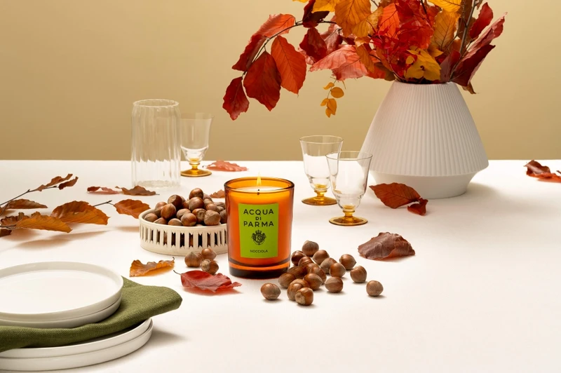 Acqua di Parma Nocciola黃金榛果香氛蠟燭200g，NT3,300