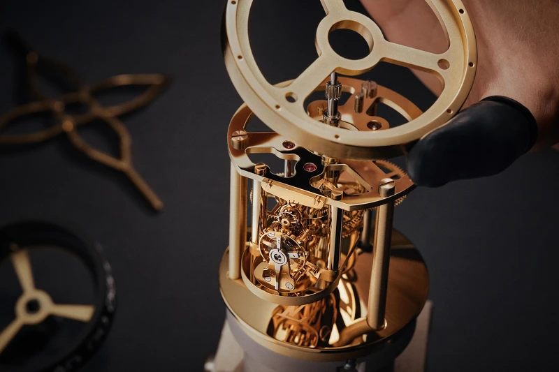 Montgolfière Aéro 座钟工艺图