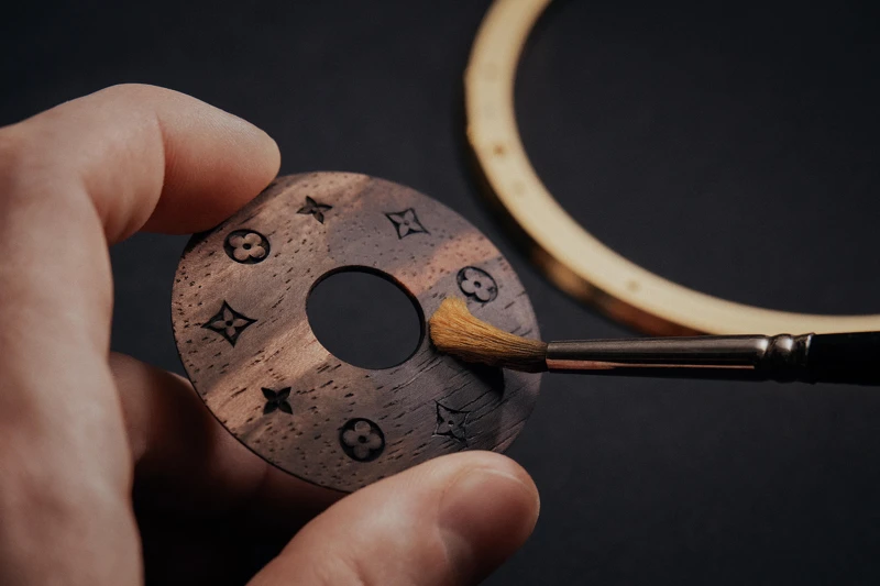 Montgolfière Aéro 座钟工艺图