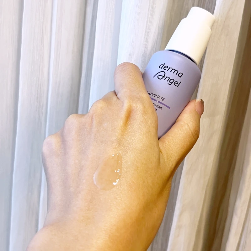 護妍天使1%緊緻撫紋A醇微晶精華質地。 護妍天使1%緊緻撫紋A醇微晶精華質地。