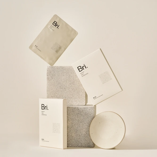 Bri. Skin Essentials B.01修護保濕生物纖維面膜(三入)，NT2,000