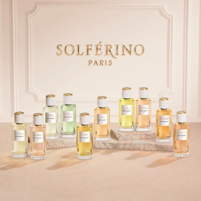 源自巴黎的高订香水索菲黎诺SOLFÉRINO PARIS登台！一口气推出10款香氛 ，玫瑰香最受欢迎