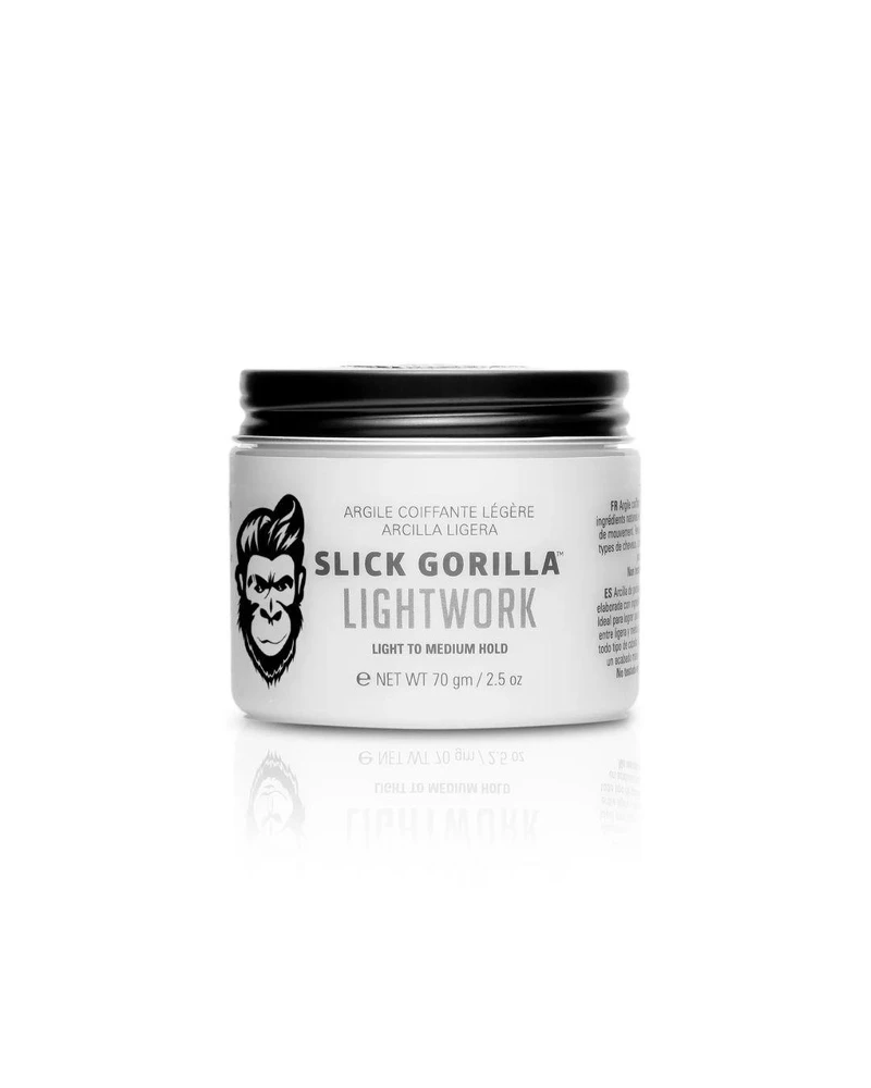 Slick Gorilla 男仕輕質塑型土 Light Work，2.5OZ. £12.95（約NT530）
