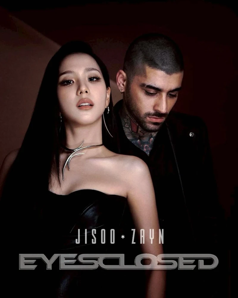 Jisoo和Zayn Malik贊恩夢幻合作新歌〈EYES CLOSED〉